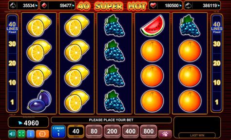 40 super slot free - Jogue 40 Super Hot gratuitamente no Modo Demo